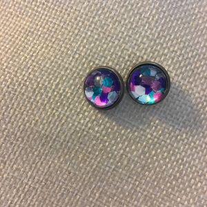 Multi color earrings